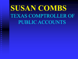 Texas State Comptroller of Public Accounts