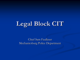 Legal Block CIT