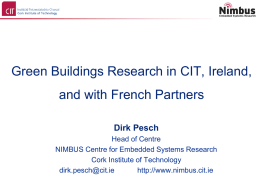 CIT Green Building Projects