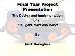 Final Year Project Presentation