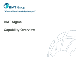 BNG Presentation - BMT Group Limited