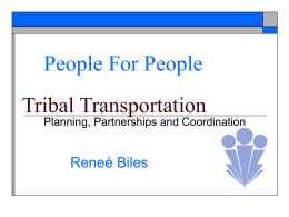 Tribal Transportation