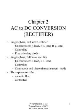 POWER ELECTRONICS - ENCON