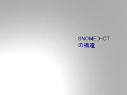 SNOMED-CTの構造