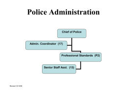 Police Administration