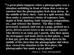 Photography