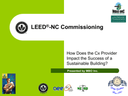MBO Inc. Commissioning Presentation