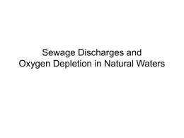 Sewage Discharge - University of Richmond