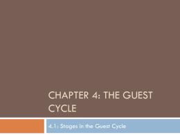 Chapter 4: The Guest Cycle