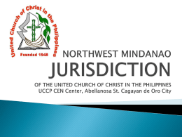 Northwest Mindanao Jurisdiction of the United Church of