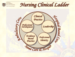 Nursing Clinical Ladder