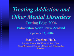 Treating Co-Occurring Mental Disorders