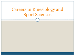 Careers in Exercise Physiology