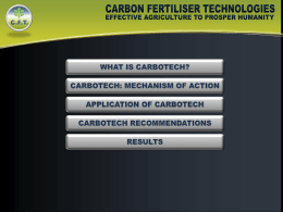 CARBOTECH - Fertilizer, Liquid Carbon Fertilizers, Soil