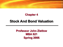 MBA_621_Zietlow_Chapter_4 - John Zietlow