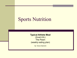 Sports Nutrition - UW