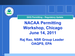 2007 EPA Regional/State/Local Dispersion Modelers Workshop