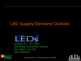 LED Supply/Demand Outlook