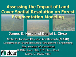 Forest Fragmentation in Connecticut