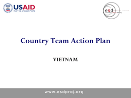 Country Team Action Plan
