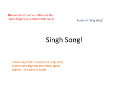 Singh Song! - the Redhill Academy