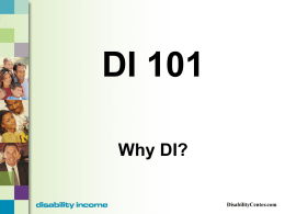DI 101 – Presentation