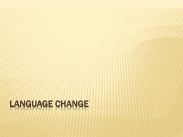 LANGUAGE CHANGE - Yogyakarta State University