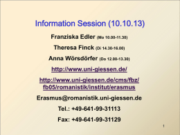 WER KANN AM ERASMUS-PROGRAMM TEILNEHMEN?