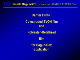 Structure film EVOH - Főoldal | Bag In Box