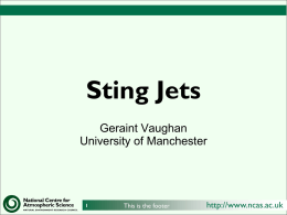Sting Jets - EUMeTrain