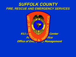 Suffolk County Hurricane Preparedness Initiatives
