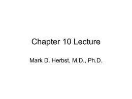 Chapter 10 Lecture - Independent