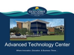 Title Goes Here - Gulf Coast State College