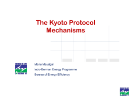 Kyoto Protocol -Outline