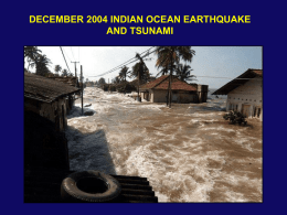 Tsunami - Department of Earth and Planetary Sciences