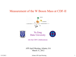 A New Precise Measurement of the W Boson Mass by CDF