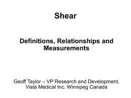 Shear? - Vista Medical -Home of Pressure Mapping, Pressure