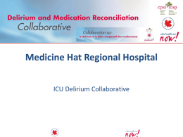 Medicine Hat Hospital - Canadian Patient Safety Institute