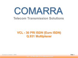 PRI ISDN (Euro ISDN) Q.931 Multiplexer