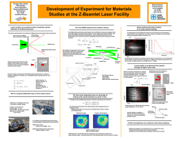 Development of Shock Diagnostics at the Z