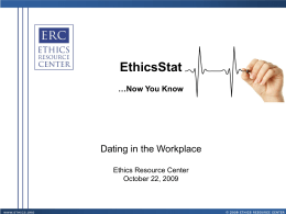 Measuring the Divide Between HR and Ethics