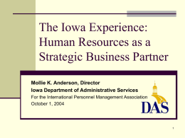 HR as a Strategic Business Partner