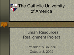 Human Resources Transformation Project