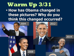 November 18, 2005 Warm Up
