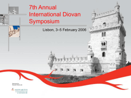 7th Annual International Diovan Symposium - E-Med