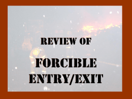 forcible entry - PM Fire - Prichard / Murray Volunteer