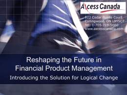 Reshaping the Future of Financial Product Management