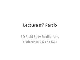 Lecture #7 Part b - Pennsylvania State University