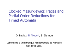 Clocked Mazurkiewicz Traces and Partial Order Reductions