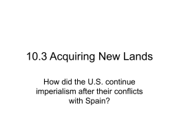 10.3 Acquiring New Lands